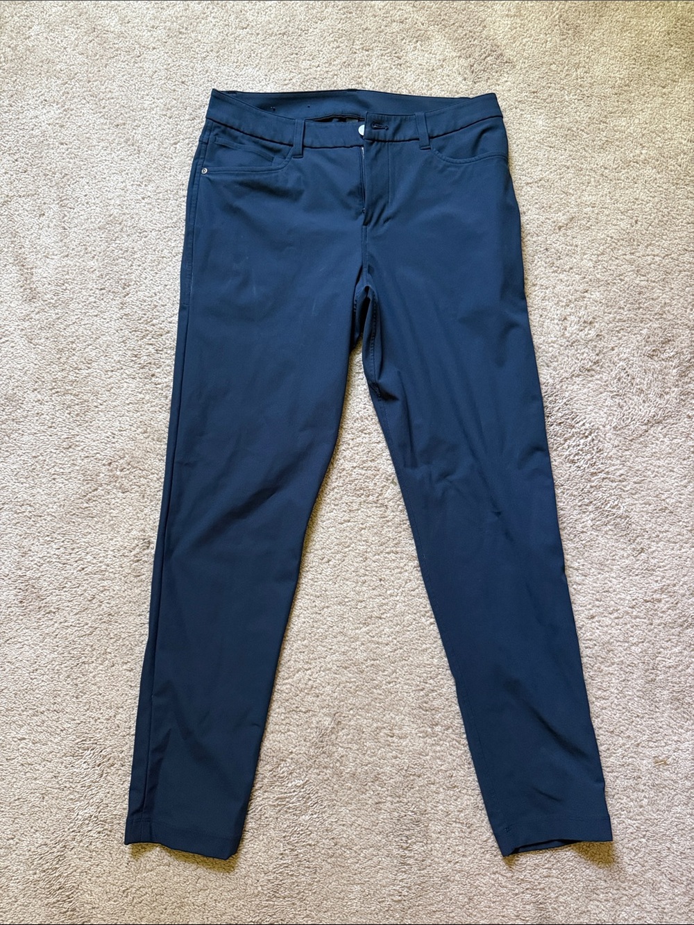 lululemon athletica Men's ABC Dress Pants - Navy Blue
